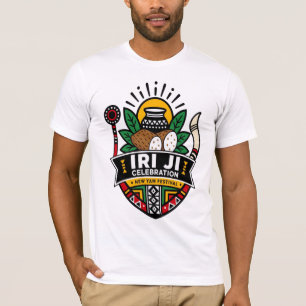 Iri Ji Ohuru New Yam Festival T-Shirt - Igbo Harve