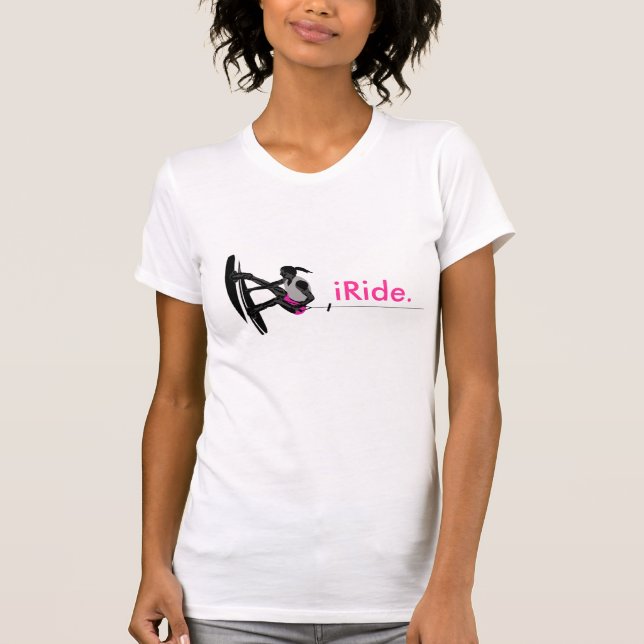 iRide. Women's edition. T-Shirt (Front)