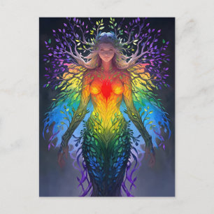 “Iridesca” - Keeper of Colours Holiday Postcard