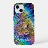 Iridescence rainbow colour rare mineral photograph