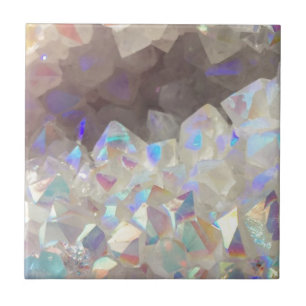Iridescent Aura Crystals Tile