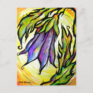 Iridescent Bell Postcard