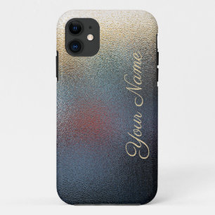 Iridescent blur glass board iphone cases