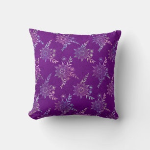 Iridescent Bohemian Unicorn Pattern Cushion