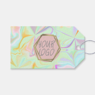 Iridescent Boutique Clothing Price Size Hang Tag
