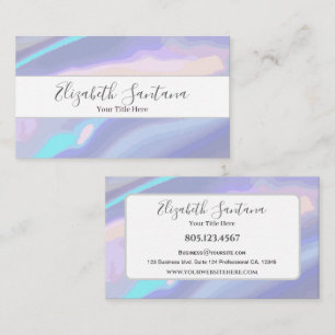 Iridescent Business Card