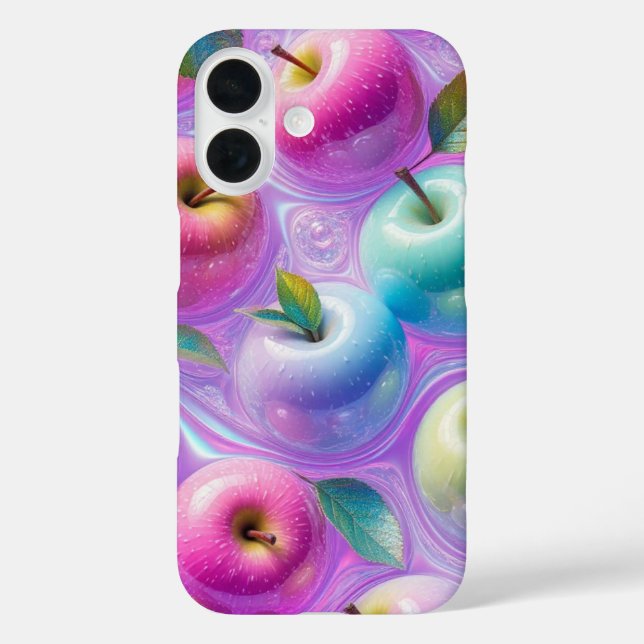 Iridescent Candy Apple Art Case-Mate iPhone Case (Back)