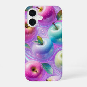 Iridescent Candy Apple Art iPhone 16 Case