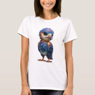 Iridescent Celestial Owlet Fledgling Women T-Shirt