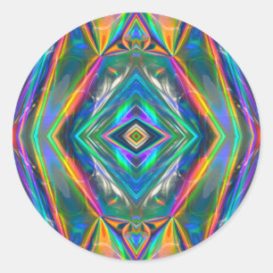 Iridescent Chrome Sticker
