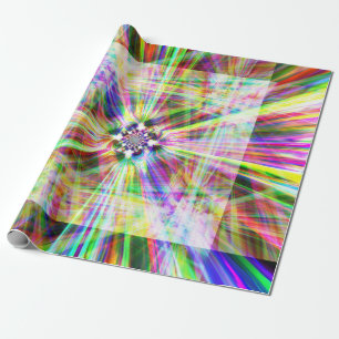 Iridescent Chrome Twelve Wrapping Paper