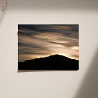 Iridescent Clouds Over Pikes Peak Silhouette 