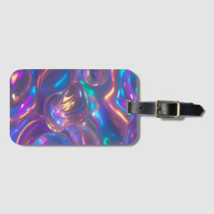  Iridescent Colourful  Luggage Tag
