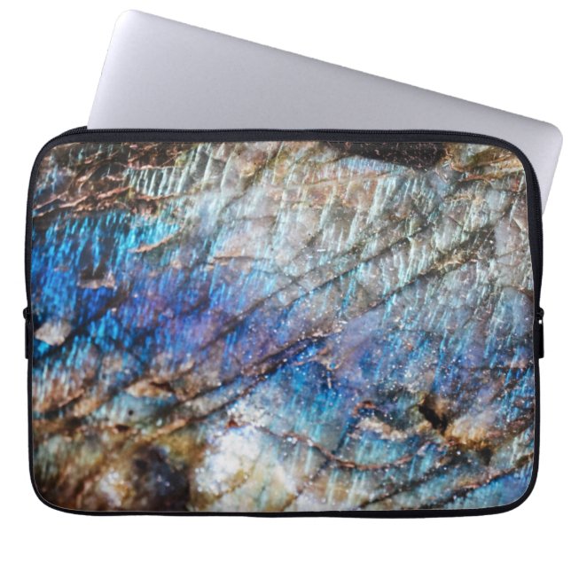 Iridescent Depths Laptop Sleeve (Front)