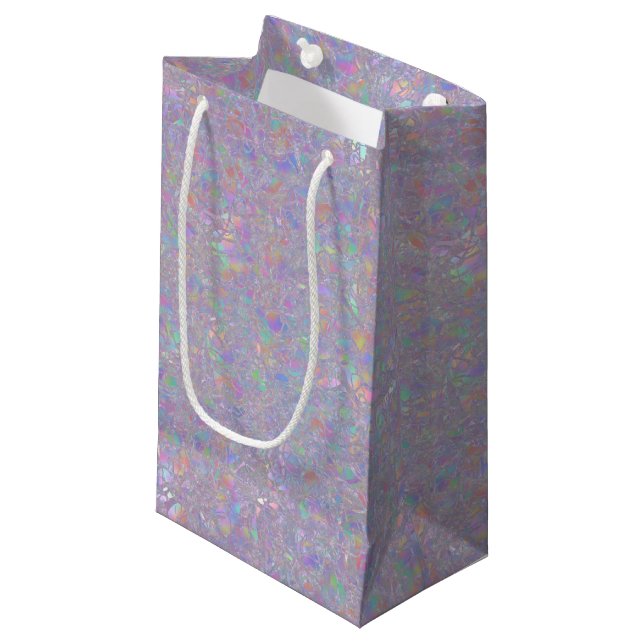 Iridescent Design Gift Bag (Front Angled)