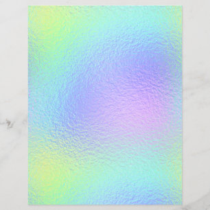 Iridescent Faux Foil Scrapbook Paper No. 10