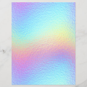 Iridescent Faux Foil Scrapbook Paper No. 11