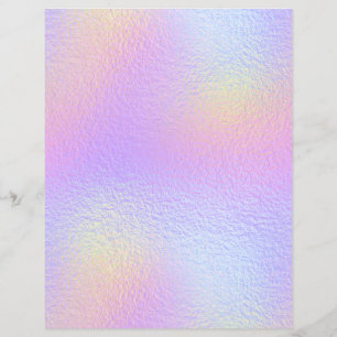 Iridescent Faux Foil Scrapbook Paper No. 15