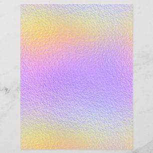 Iridescent Faux Foil Scrapbook Paper No. 20