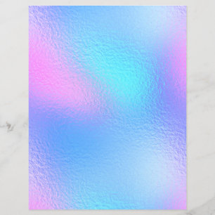 Iridescent Faux Foil Scrapbook Paper No. 23