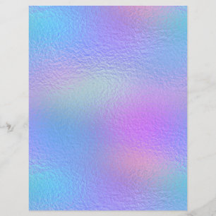 Iridescent Faux Foil Scrapbook Paper No. 26