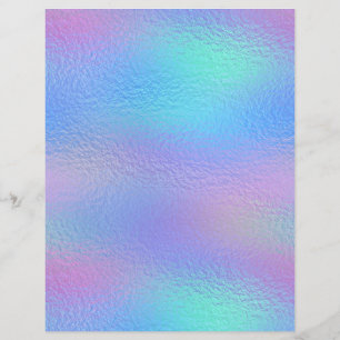 Iridescent Faux Foil Scrapbook Paper No. 27