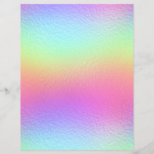 Iridescent Faux Foil Scrapbook Paper No. 29