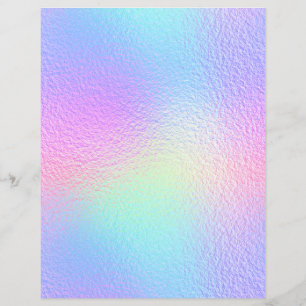 Iridescent Faux Foil Scrapbook Paper No. 3