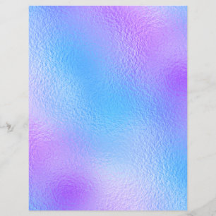 Iridescent Faux Foil Scrapbook Paper No. 33
