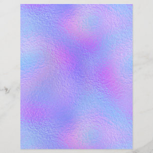 Iridescent Faux Foil Scrapbook Paper No. 36