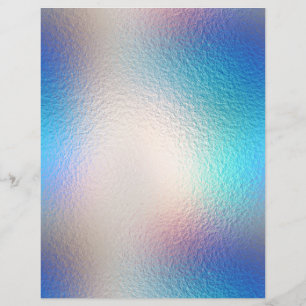 Iridescent Faux Foil Scrapbook Paper No. 43
