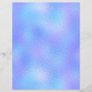 Iridescent Faux Foil Scrapbook Paper No. 55