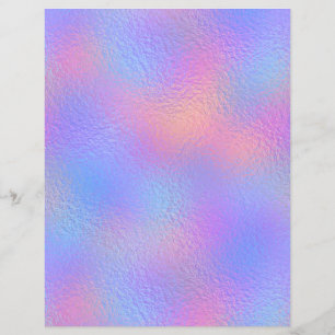 Iridescent Faux Foil Scrapbook Paper No. 80