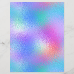 Iridescent Faux Foil Scrapbook Paper No. 85