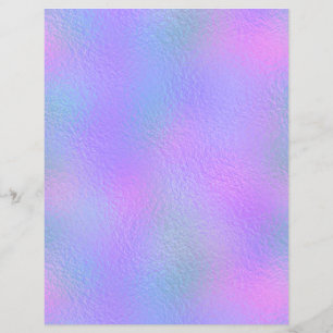 Iridescent Faux Foil Scrapbook Paper No. 93