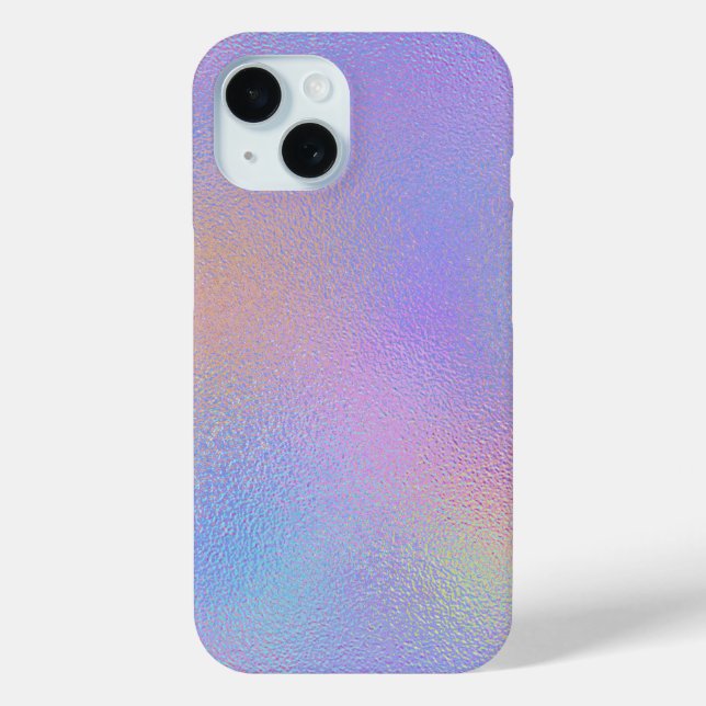 Iridescent Foil Phone Case (Back)