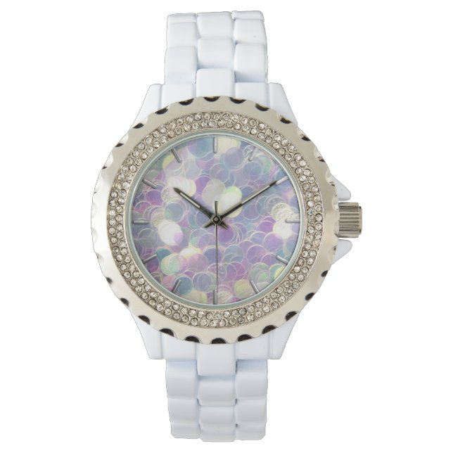 Iridescent Glitter Watch (Front)