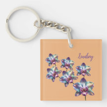 Iridescent Holographic Orchid Blooms