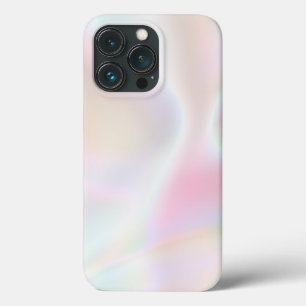 Iridescent Holographic Pearl Opal Rainbow iPhone 13 Pro Case