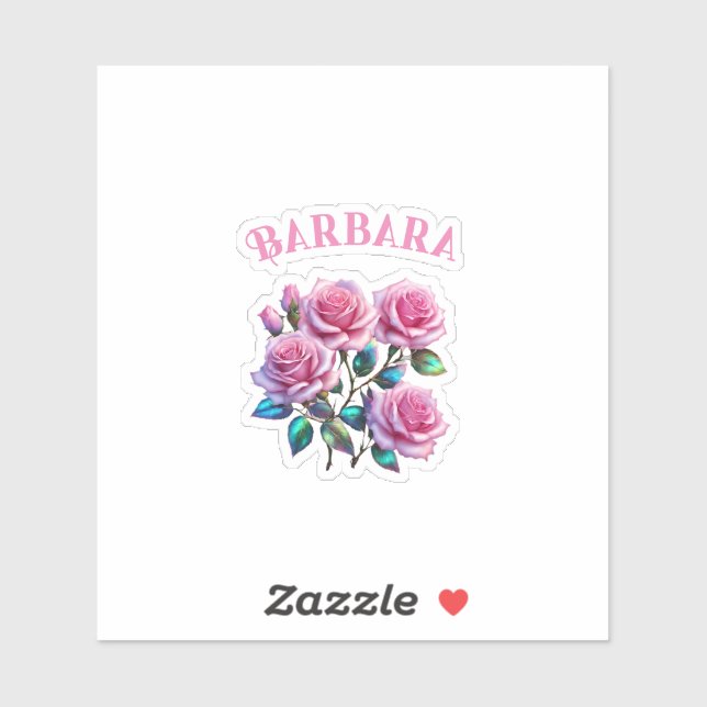 Iridescent Holographic Roses On Stems (Sheet)