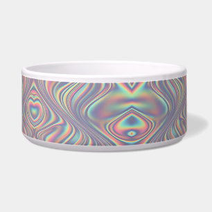 Iridescent Holographic Swirl Texture