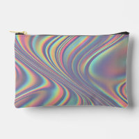 Iridescent Holographic Swirl Texture