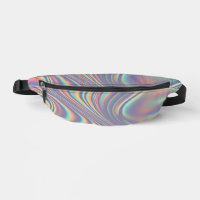 Iridescent Holographic Swirl Texture