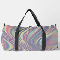 Iridescent Holographic Swirl Texture