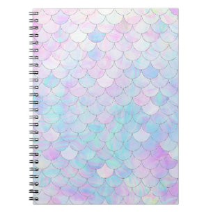 Iridescent Mermaid Scales Notebook