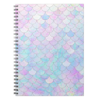 Iridescent Mermaid Scales Notebook