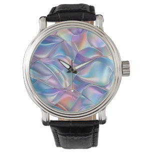 Iridescent Metallic 6 Geometric Watch