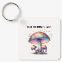 Iridescent Mushrooms Roomie Charm Best Roommate