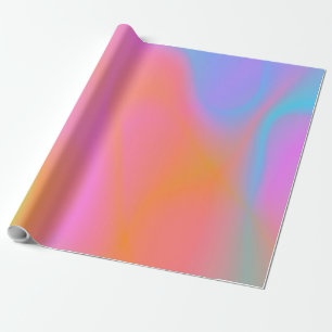 Iridescent Neon Background 11 Wrapping Paper