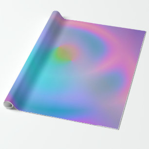 Iridescent Neon Background 2 Wrapping Paper